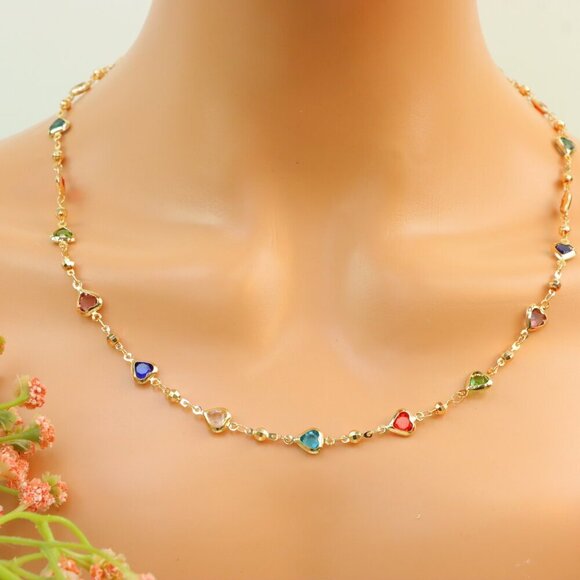 "New Beautiful Design Necklace Chain for Women/Girls, Gift, N581 - Picture 6 of 10